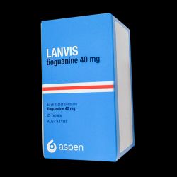 Ланвис (Тиогуанин) таблетки 40мг 25шт в Зеленодольске и области фото