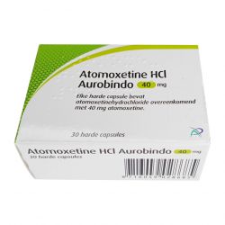 Атомоксетин HCL 40 мг Европа :: Аналог Когниттера :: Aurobindo капс. №30 в Зеленодольске и области фото