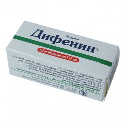 Дифенин (Фенитоин) таблетки 117мг №60 в Зеленодольске и области фото