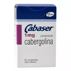 Кабазер (Cabaser, Каберголин Pfizer) 1мг таб. №20