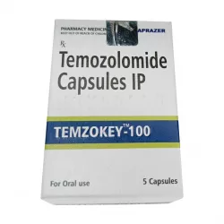 Темозоломид 100 мг Temzokey капс. №5